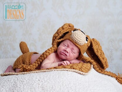 Copper the Baby Spaniel Hat Set