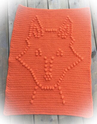 Fox Baby Blanket