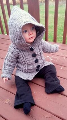 Chilly Cables Coatigan - Baby