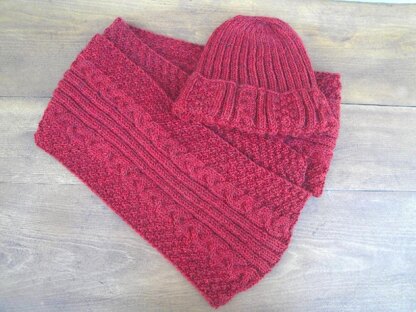 Maple Scarf & Hat