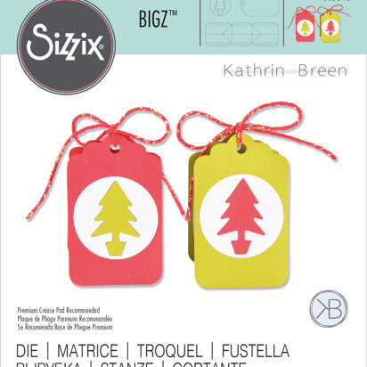 Sizzix Bigz Die - Box, Gift Tag by Kath Breen