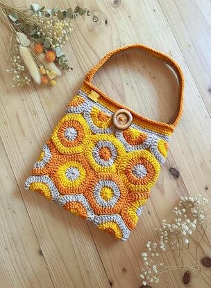 Easy Solid Hexagon Motifs