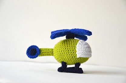 Helicopter Crochet Pattern, Helicopter Amigurumi