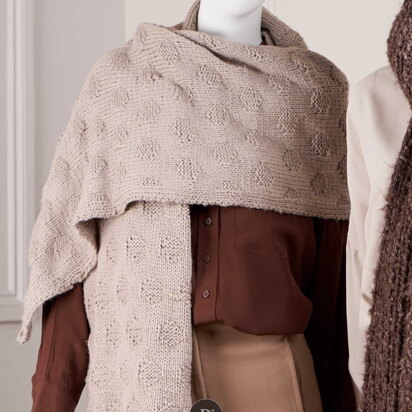 Maisie Scarf in Rowan Merino Aria - Downloadable PDF