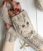 “Owl” fingerless mitts 2yrs to adult