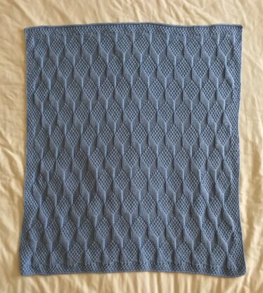 Milestones baby blanket