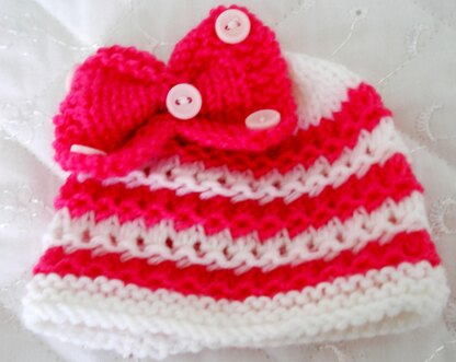 Premature baby Dolls easy knitting pattern for Hats and boots