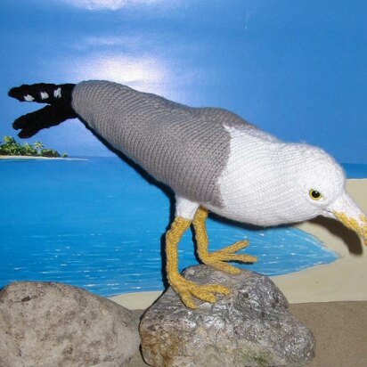 My Pet Seagull - knitting pattern