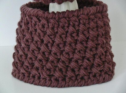 Chunky Hat and Infinity Cowl Scarf