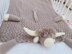 3in1 Highland Cow Folding Baby Blanket