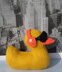 Uber Cool Rubber Ducky Duck Toy