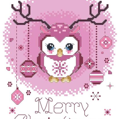 Merry Christmas Owl - PDF
