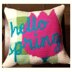 Hello Spring Pillow