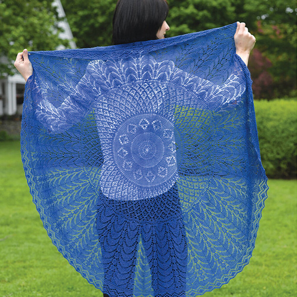 Valley Yarns 225 Firmaments Lace Shawl (Free) at WEBS | Yarn.com