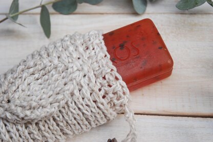 Crochet Leaf Soap Saver