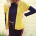 No Sew Mimosa Spring Cardigan