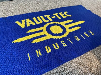 Vault Tec Flag Tapestry