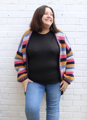 Stripy Cardigan