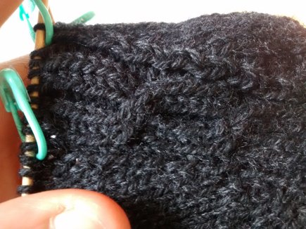 Stricken Delicately Cabled Socks #2
