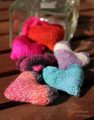 Knit hearts to be my Valentine
