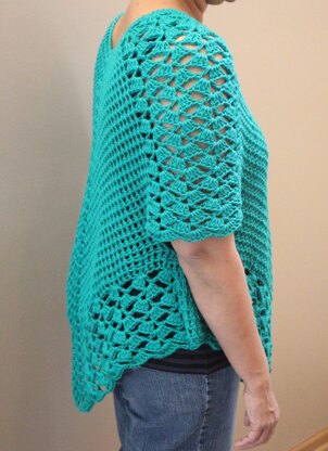 Crochet Poncho Top