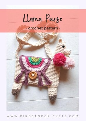Llama purse