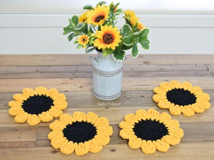 Sunflower Power Coasters