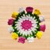 Crochet Lotus Flowers Coaster Pattern (PDF Download + Video Tutorial).