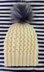 Simple Beanie Hat Chunky Yarn Straight Needles