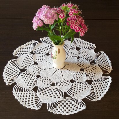 Crochet 3D Doily pattern