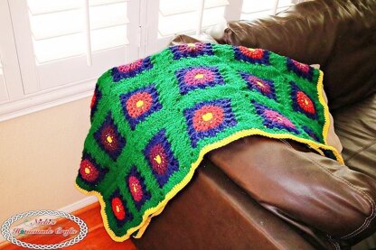 Granny's Flower Garden Blanket