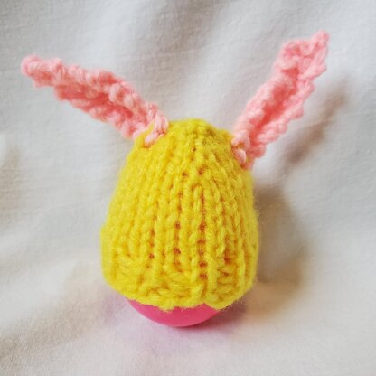 Bunny Egg Beanie Knitting Pattern