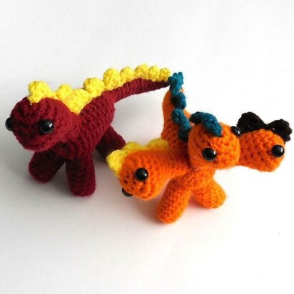 Mini Hydra/Dragon/Dino Amigurumi/Plush Toy