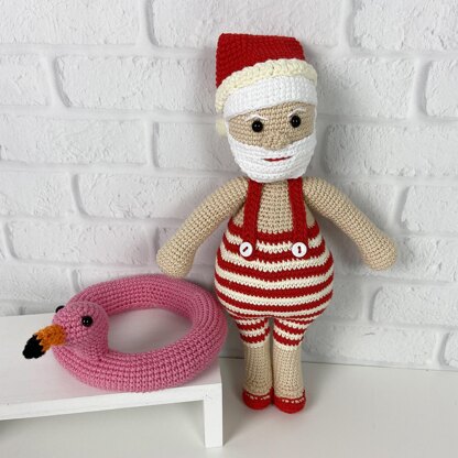 Summertime Santa Amigurumi