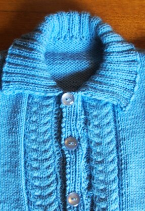 Alex Cardigan, Hat and Bootees in Patons Fairytale Soft 4 Ply - 3246 ...