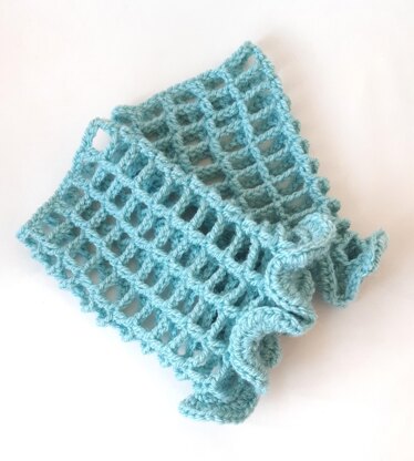 Nix lace crochet gloves