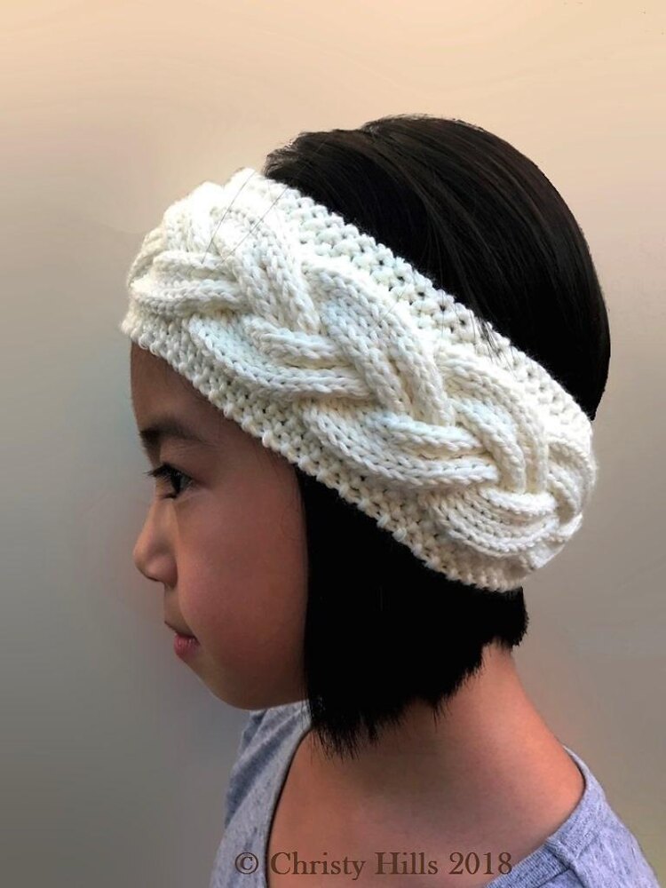 Hand-knitted Headband  Pure Wool – Avani Earthcraft