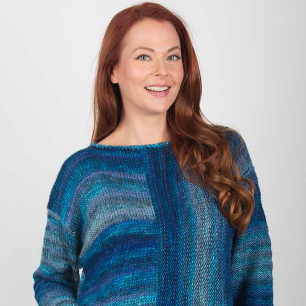 Trendsetter Yarns 5700F Graffiato Dropped Oversized Pullover PDF