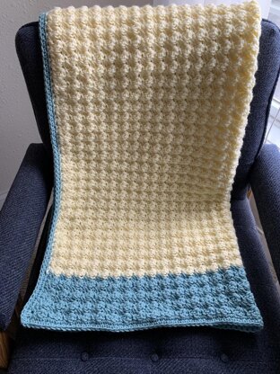 Ripple Stitch Baby Blanket