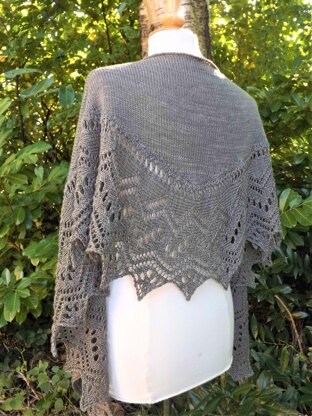 Lysen shawl