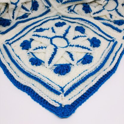 Sapphire Star Granny Square