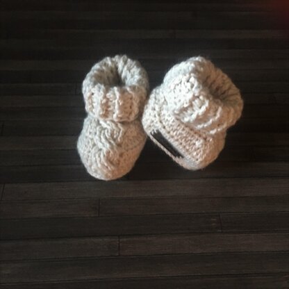 Cooper Baby Cardigan Hat and Booties Set