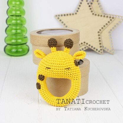 CROCHET PATTERN “Giraffe rattle”