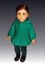 Hooded Jacket for 18" dolls including American Girl Doll (knit)