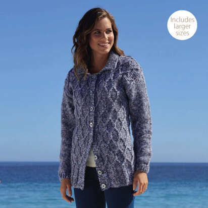 Cardigan in Sirdar Imagination Chunky - 8056 - Downloadable PDF