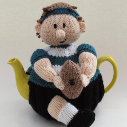 Rugby Player Tea Cosy