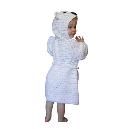 Polar Bear Bathrobe / Dressing Gown