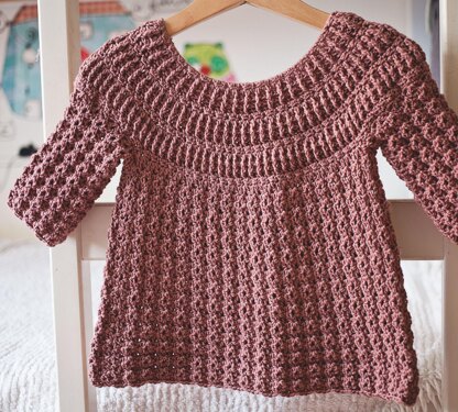 Ribbed Yoke Sweater