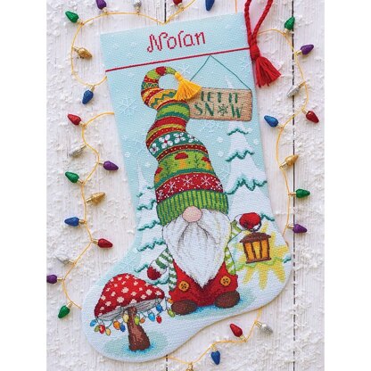 Dimensions Gnome Stocking Cross Stitch Kit