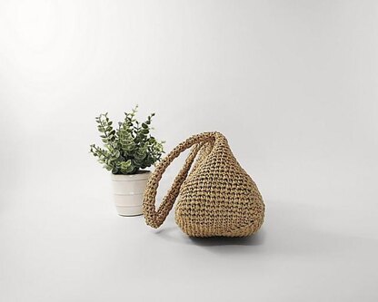 Nadège Raffia Purse